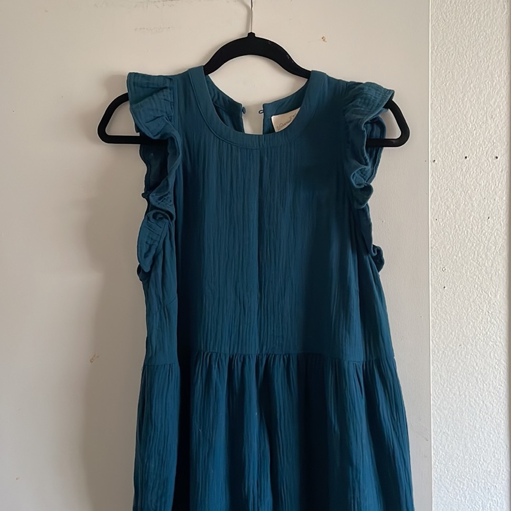Universal Thread Ruffed Sleeve Dress - Picture 3 of 6